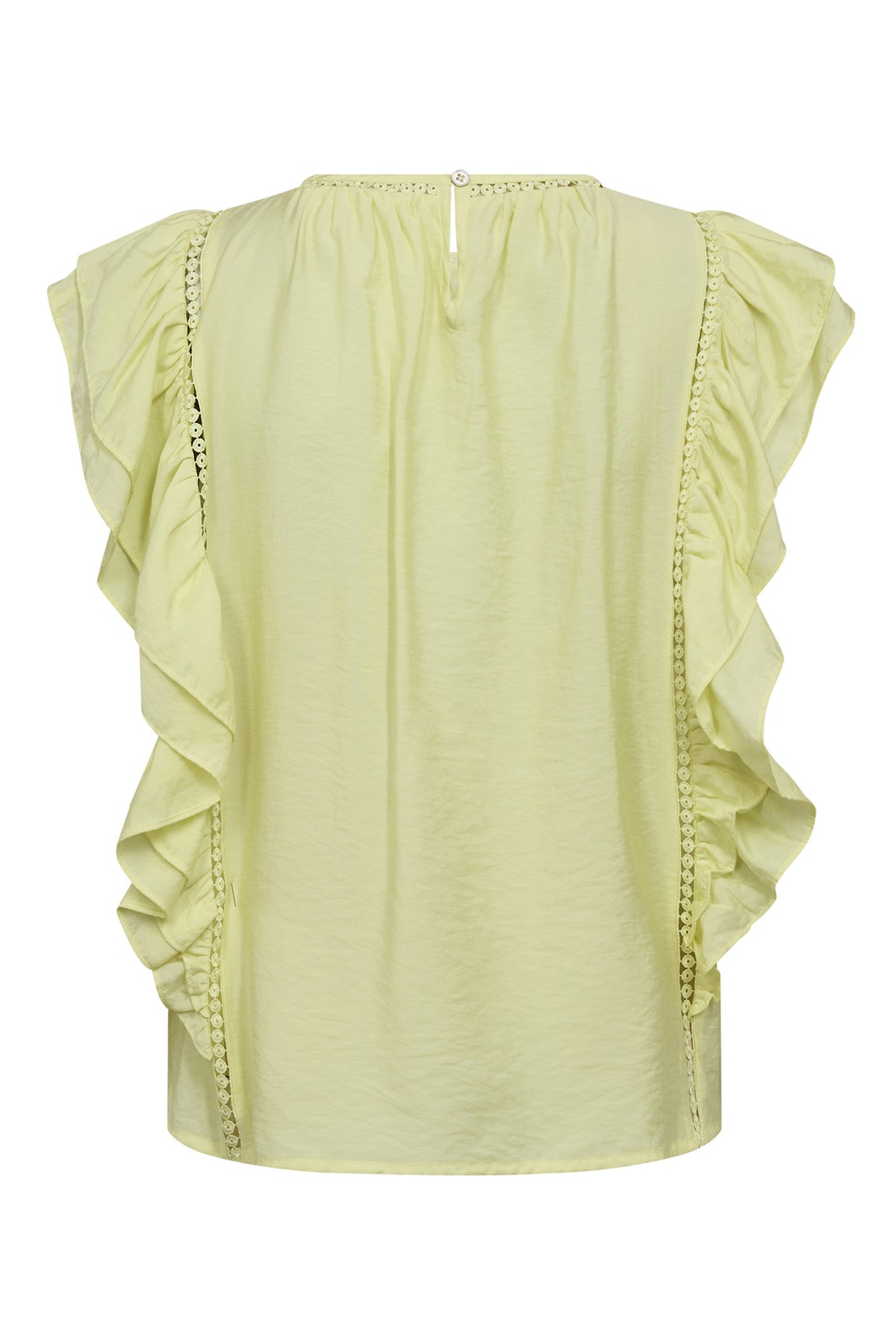CallumCC Frill Pintuck Top 811-Citrus - 35830
