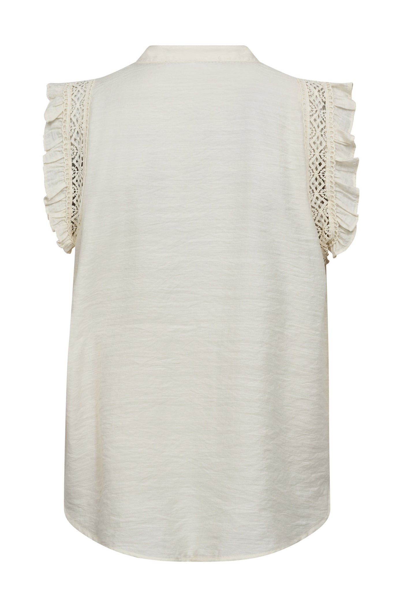 CarynCC Frill Top 11-Off white - 35837