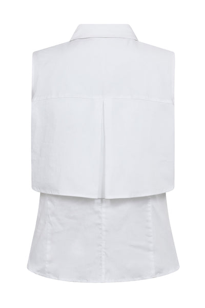 SannaCC Double Layer Top 4000-White - 35840 Thumbnail