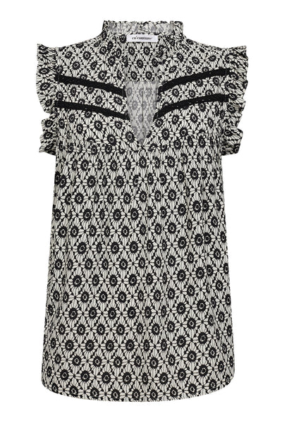 SofiaCC Top 1196-OffWhite-B - 35852 Thumbnail
