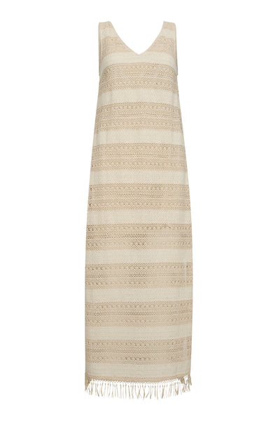 TigerCC Sequin Dress 199-Bone - 36453 Thumbnail