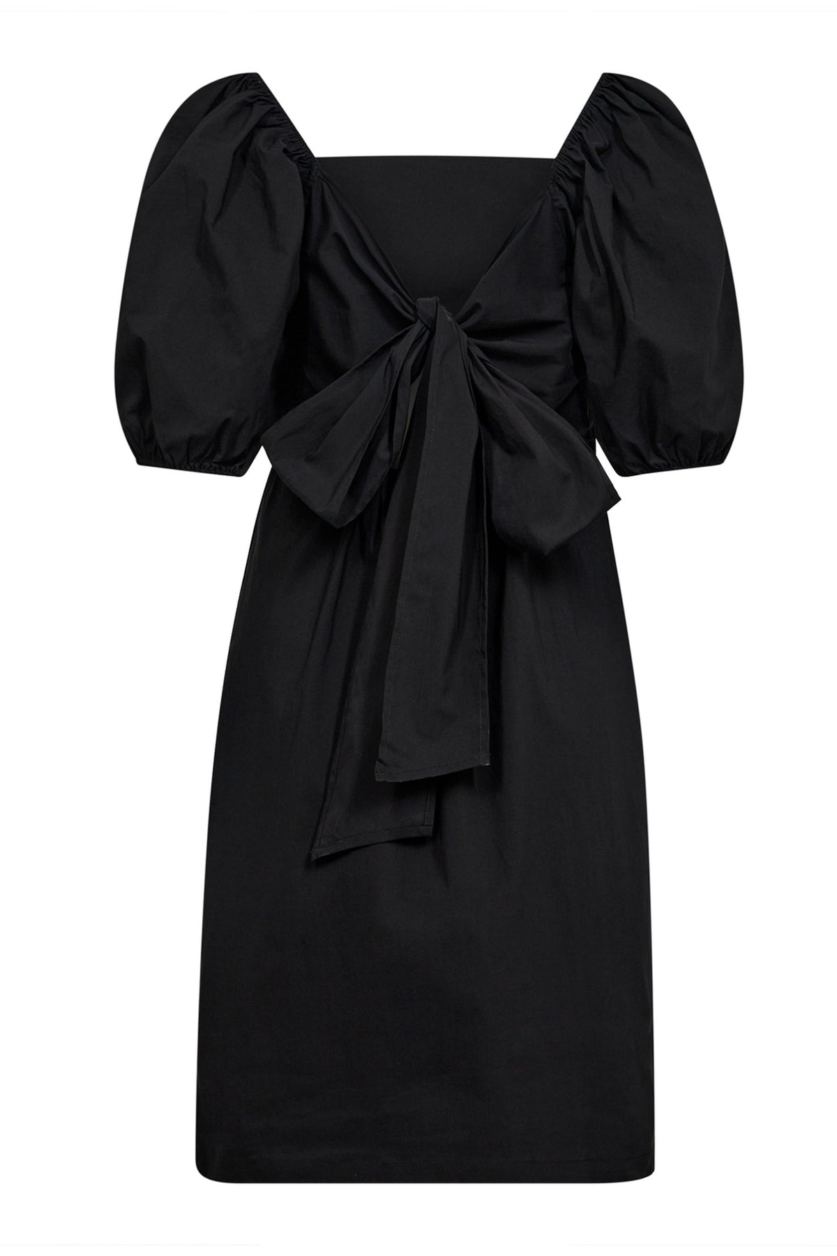 SannaCC Knot Dress 96-Black - 36492
