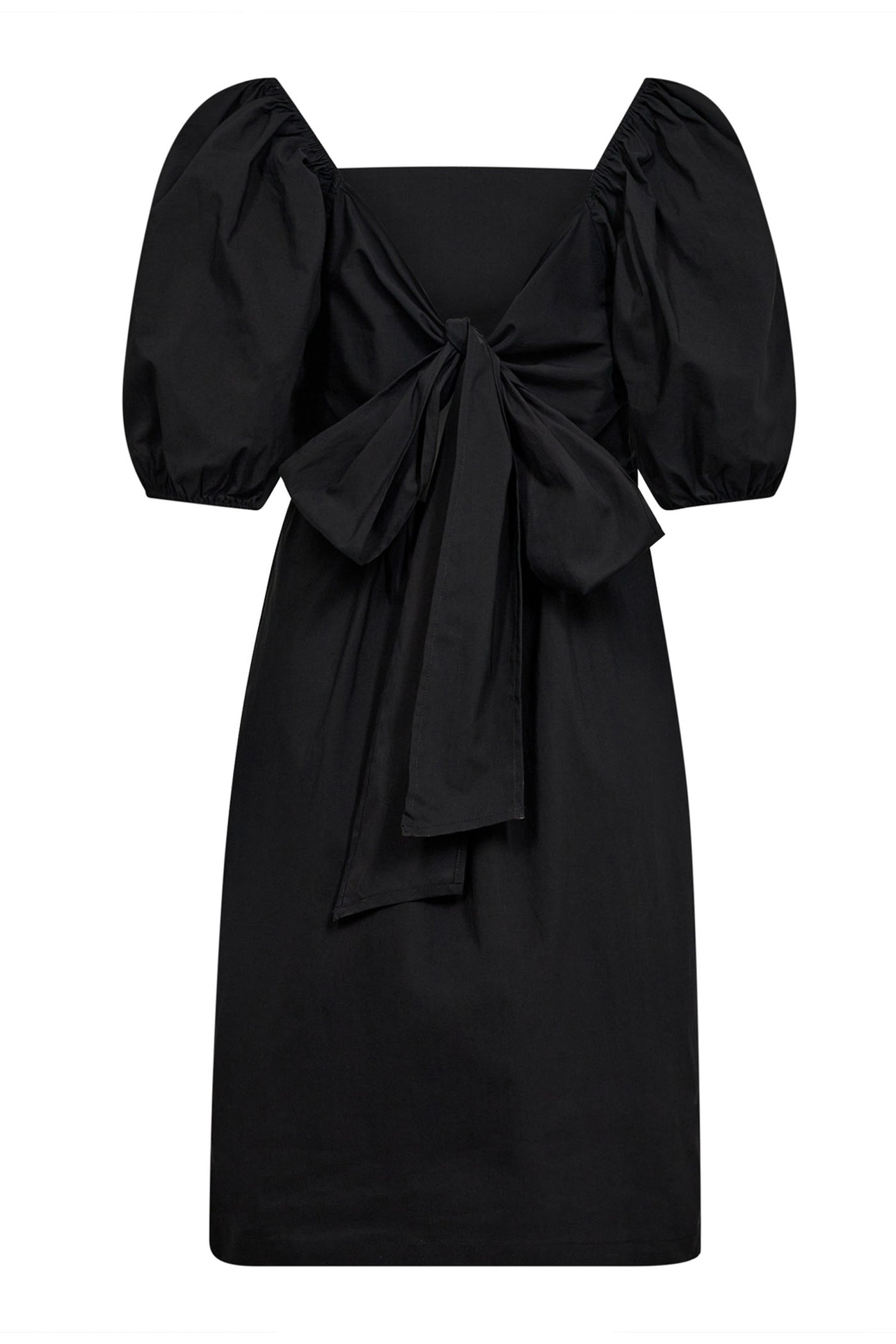 SannaCC Knot Dress 96-Black - 36492