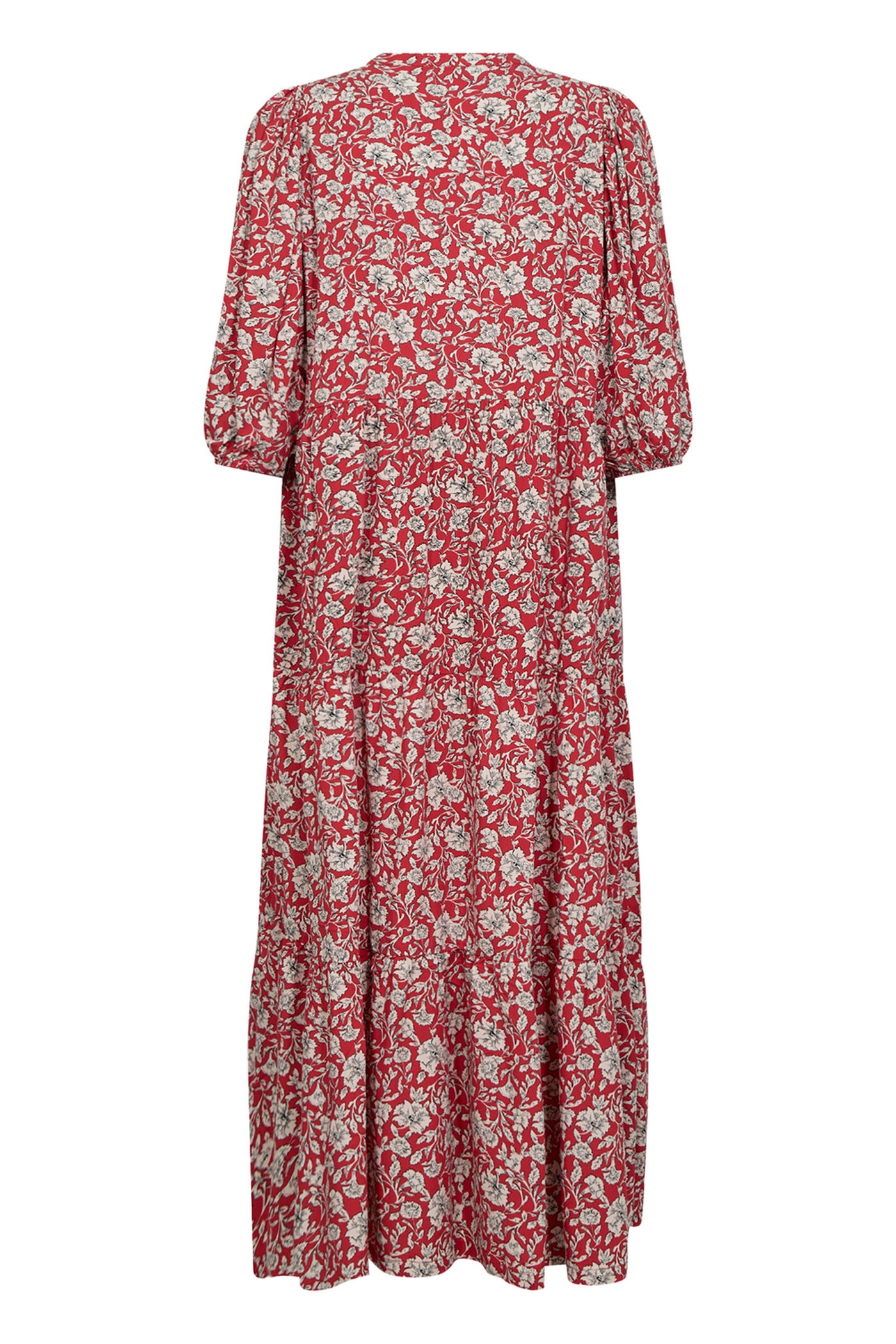 ScarletCC Floor Dress 358-Red - 36493