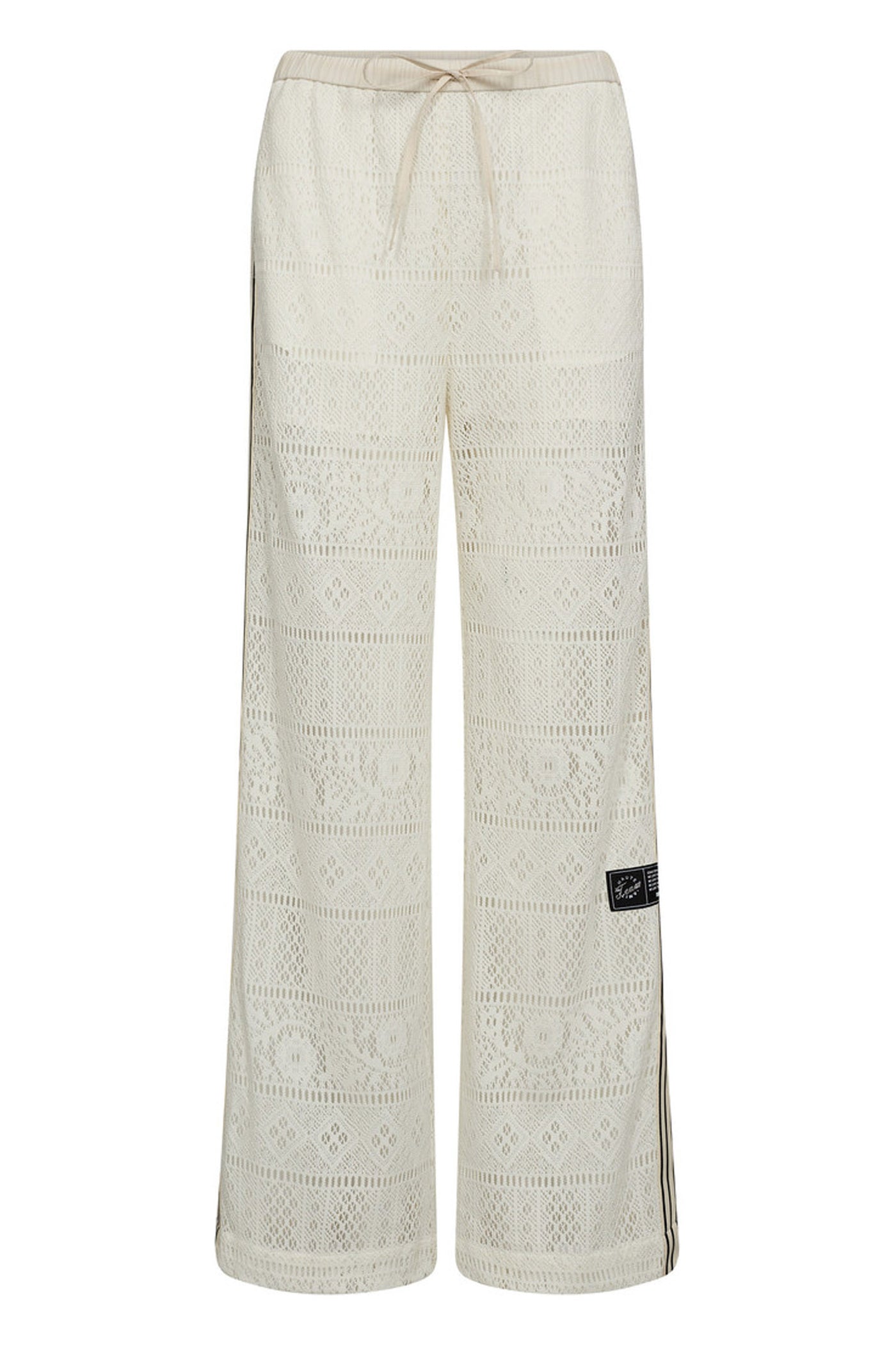 Utopia Lace Tie Tall Pant Off-White - HL10193