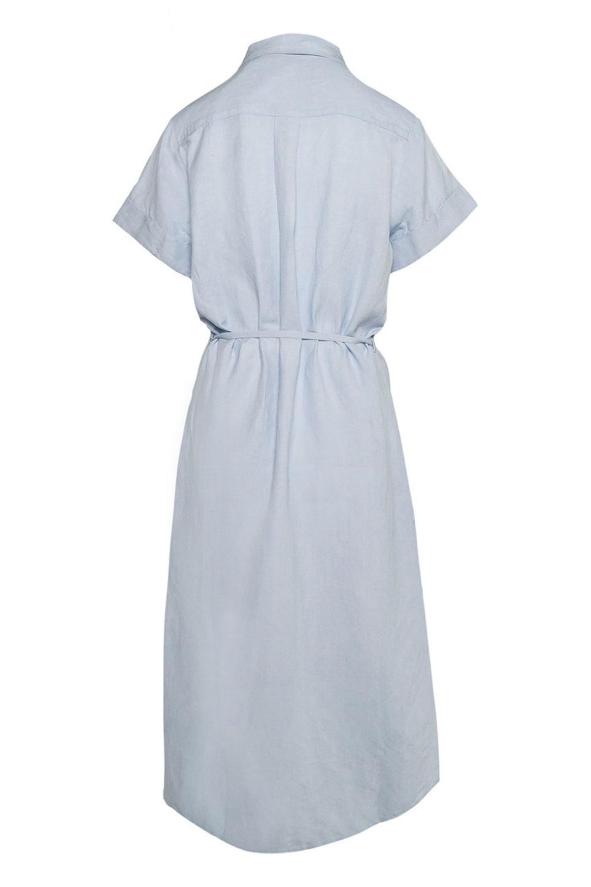 ZENDAYA Linen Dress 4003 Faded Denim - 2510160229
