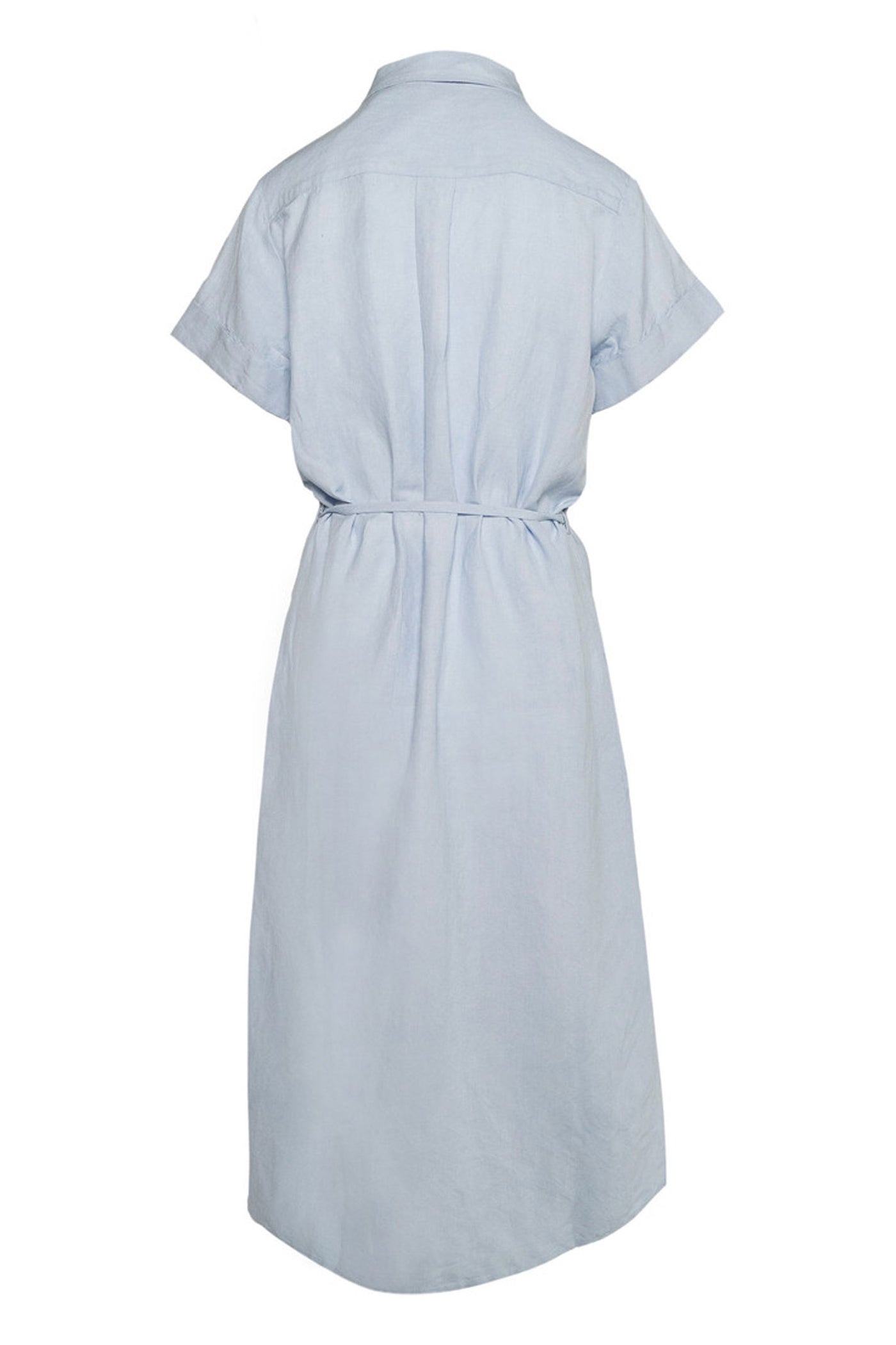 ZENDAYA Linen Dress 4003 Faded Denim - 2510160229