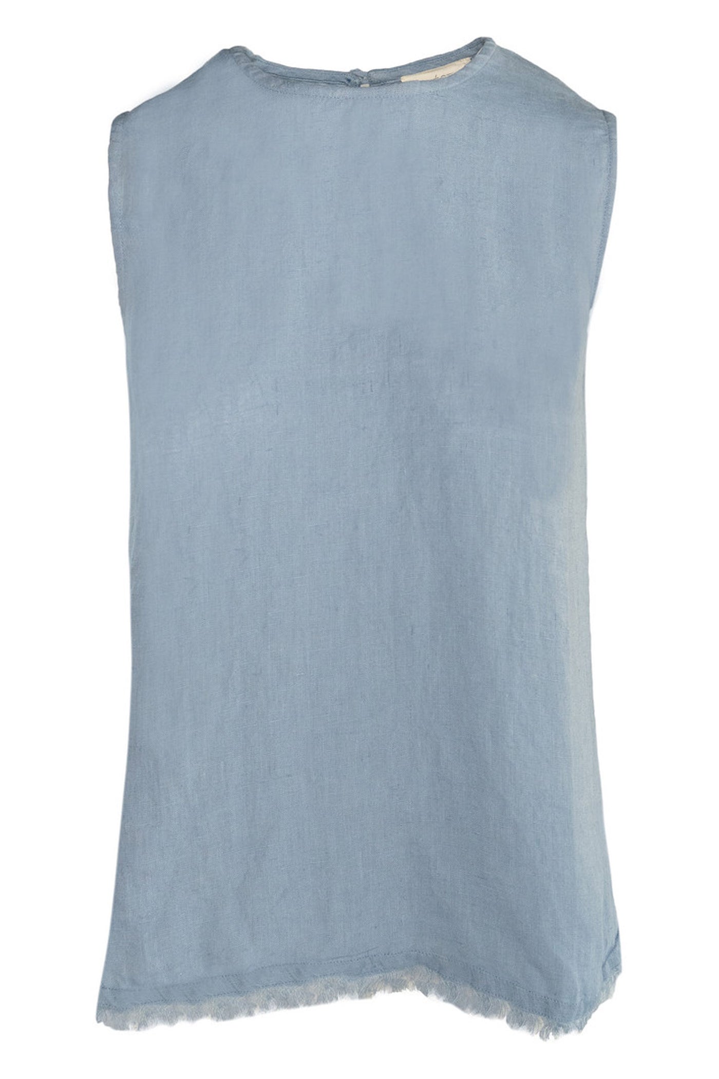 LILA Linen Top 4003 Faded Denim - 2510190203