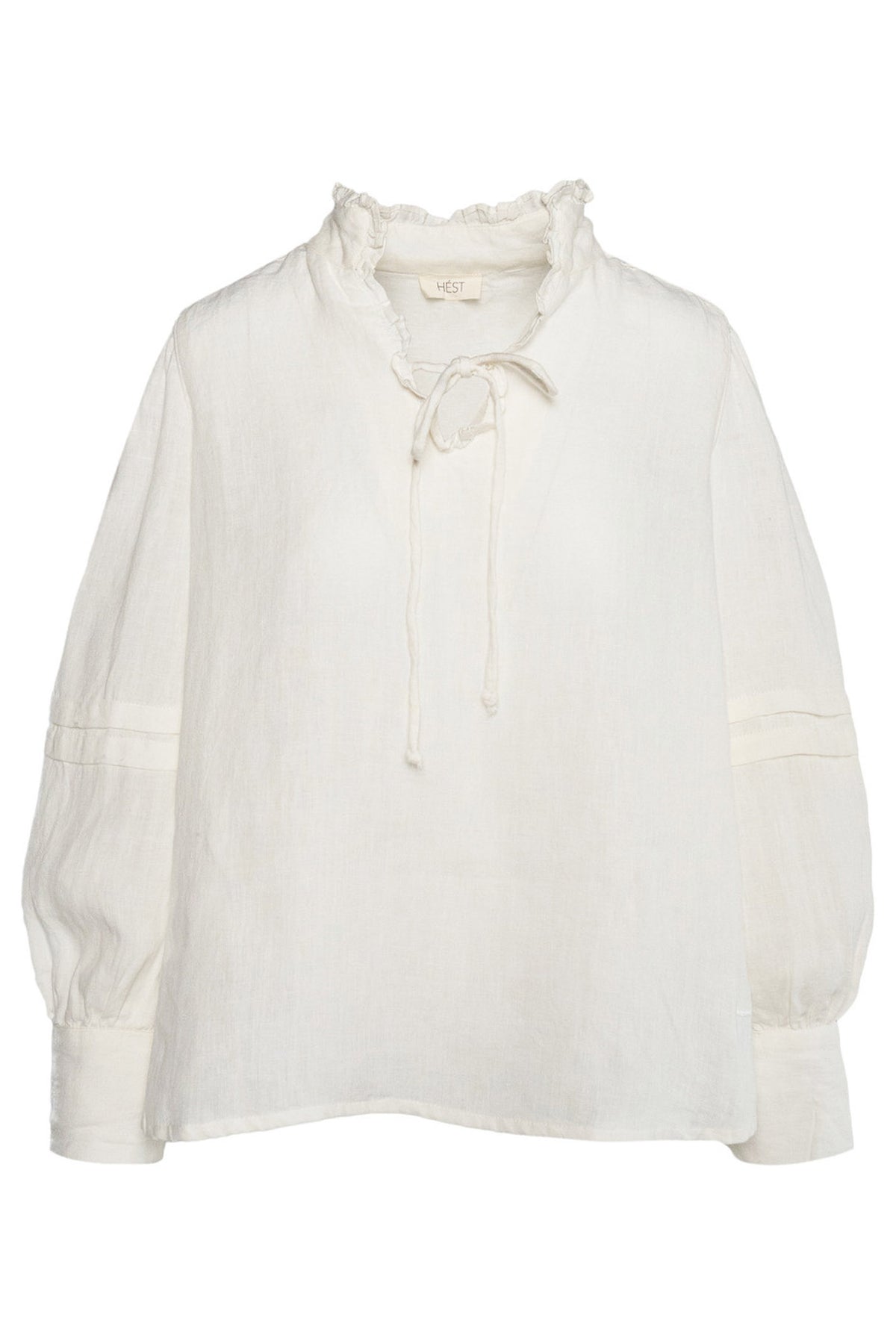 SARI Linen Blouse 0003 White Alyssum - 2510190204