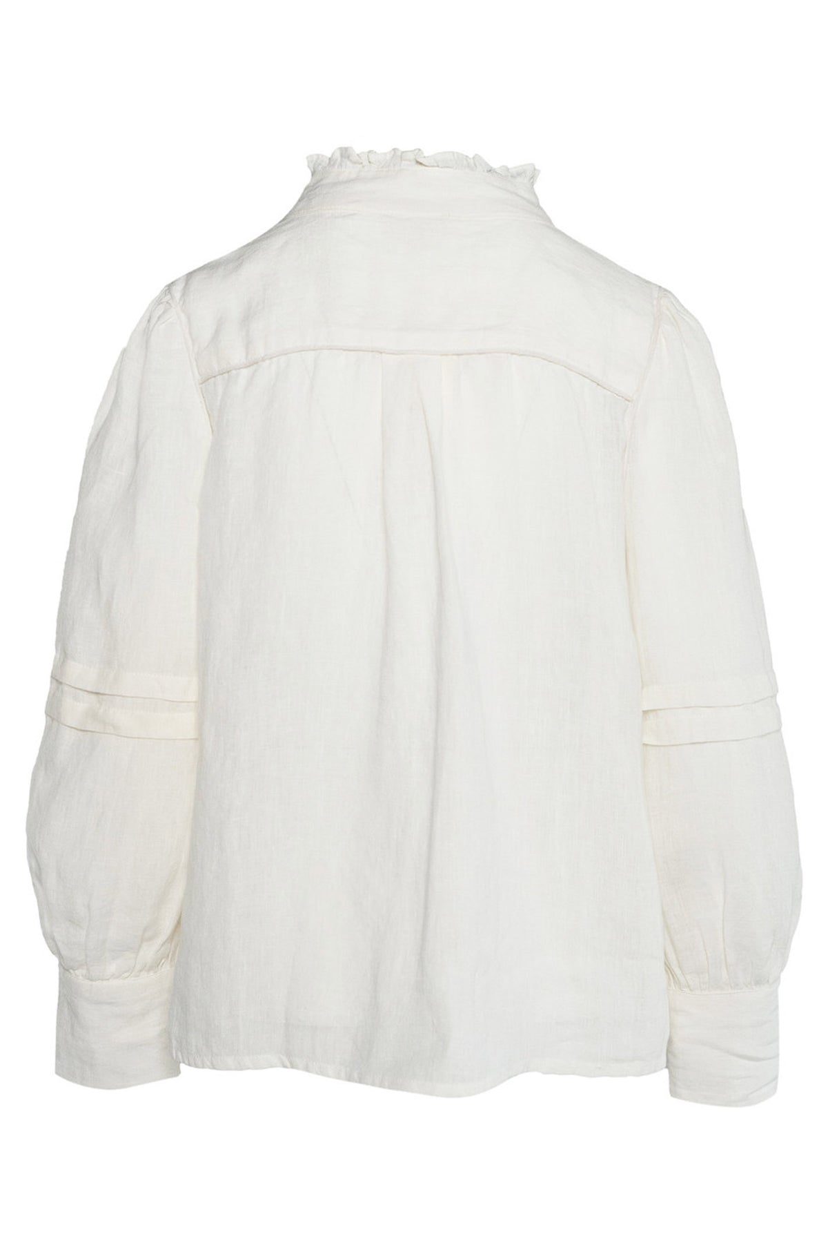 SARI Linen Blouse 0003 White Alyssum - 2510190204