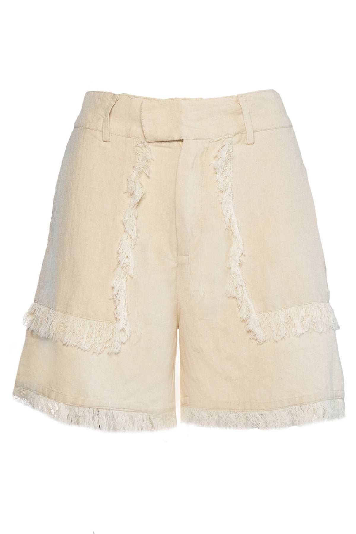 LILA Linen Shorts 6503 Summer Sand - 2510240205