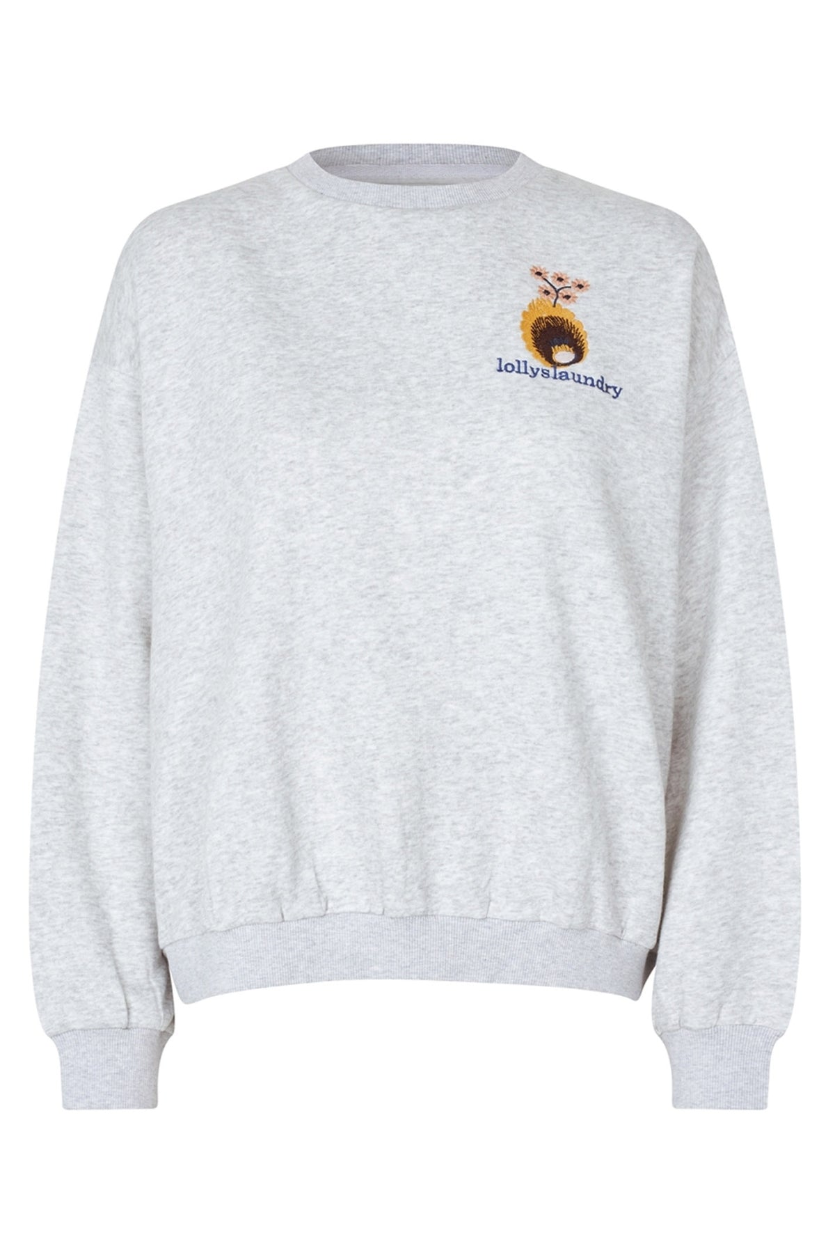 SydneyLL Sweatshirt LS 13 Light Grey Melange - 25249-1033