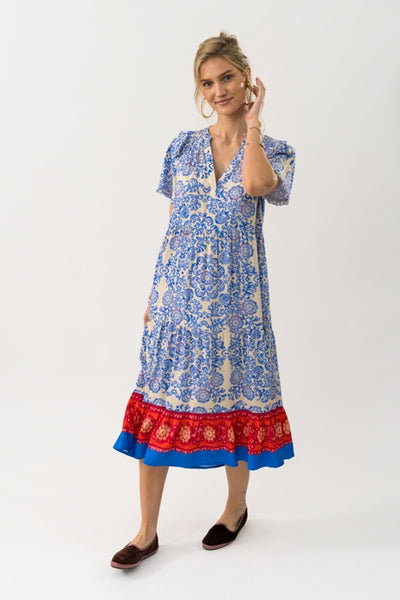 FreddyLL Midi Dress SS 22 Light Blue - 25260-3034 Thumbnail