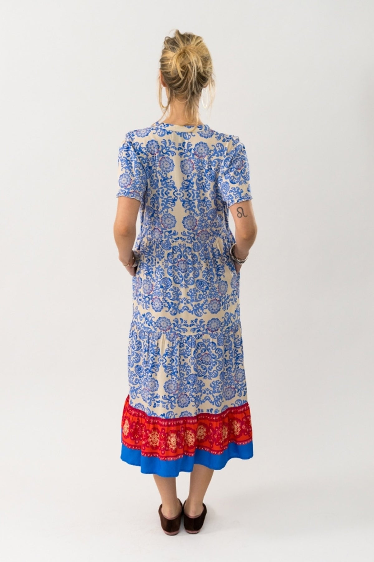 FreddyLL Midi Dress SS 22 Light Blue - 25260-3034
