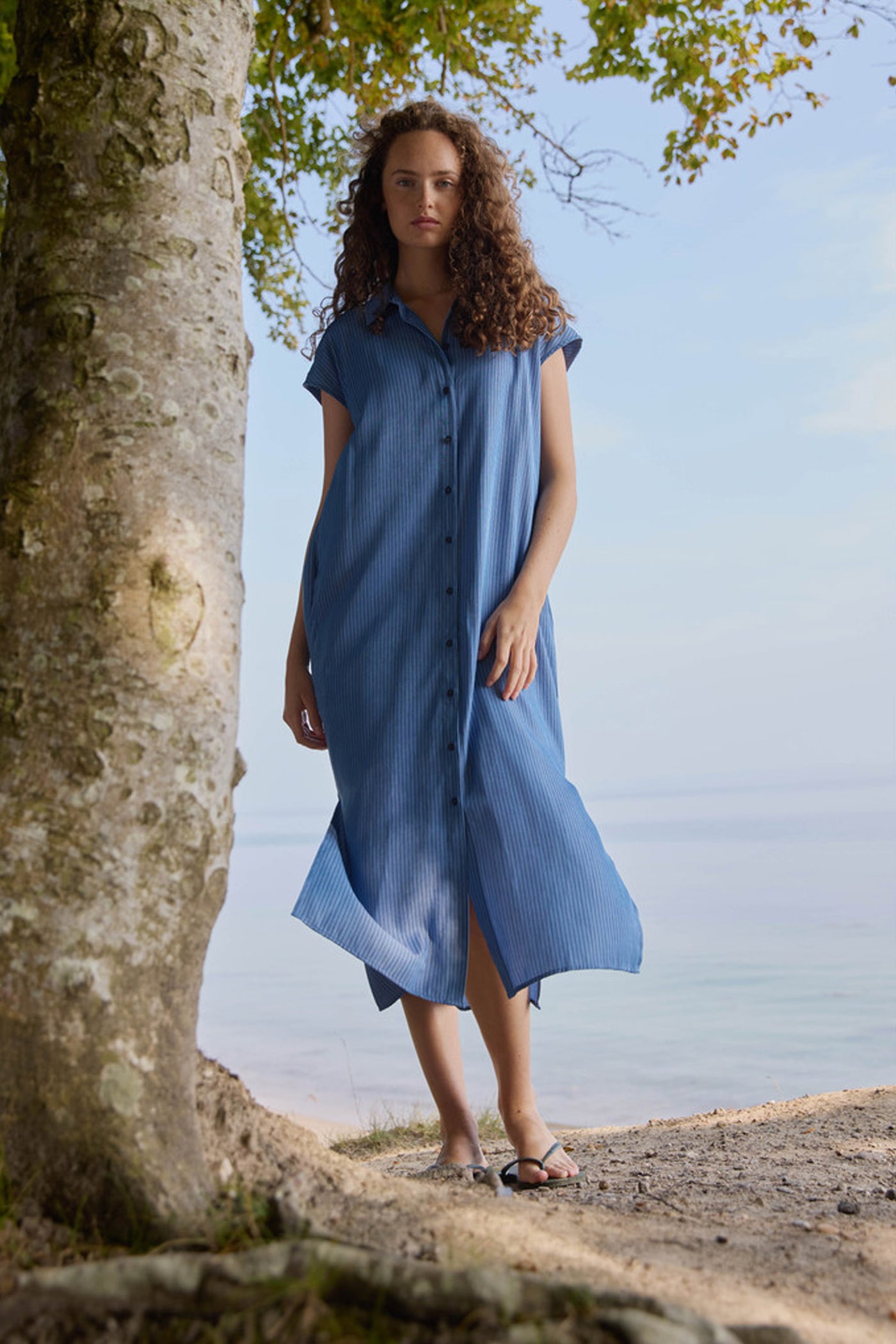 7513RDFMyrana dress 213 Sky blue - RDF258
