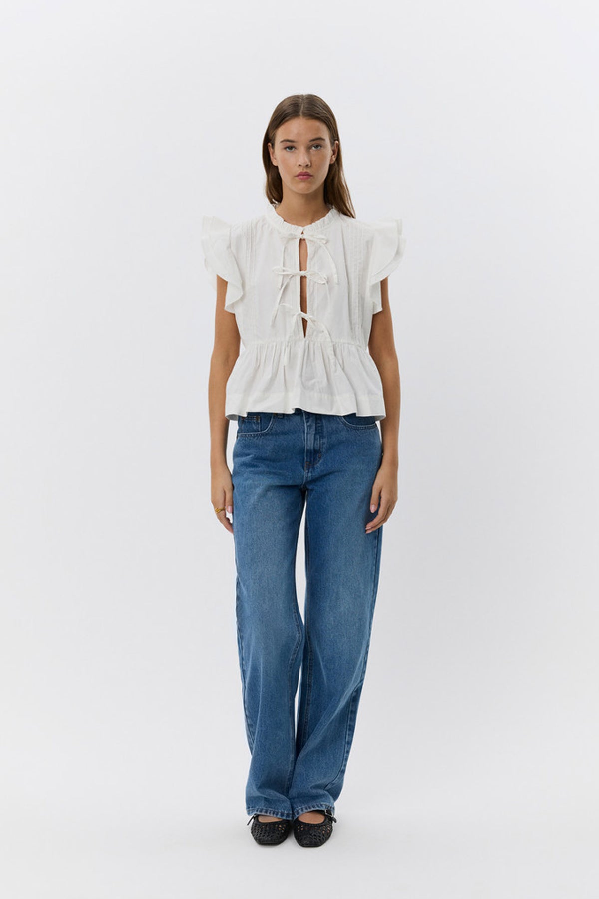 JULIETTESW TOP 0153 Cream - S252157