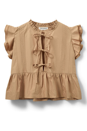 JULIETTESW TOP 7149 Soft Brown - S252157