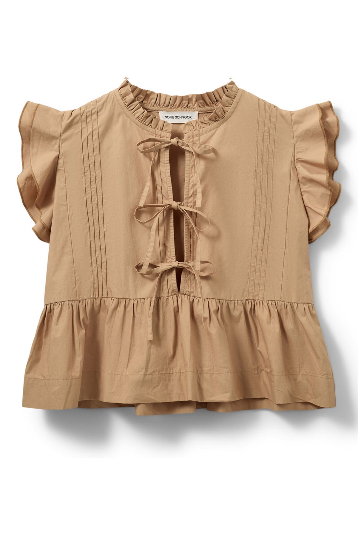 JULIETTESW TOP 7149 Soft Brown - S252157