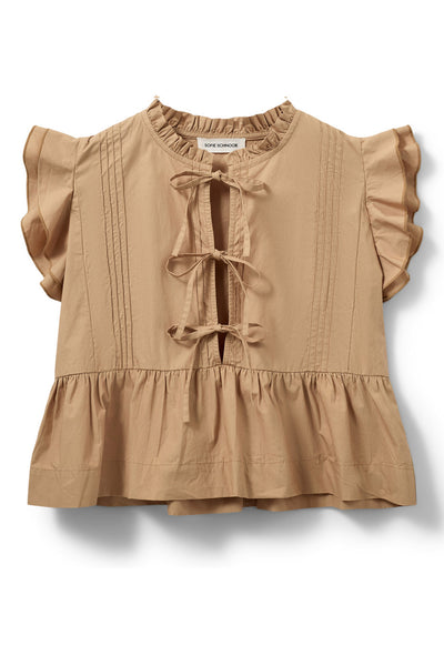 JULIETTESW TOP 7149 Soft Brown - S252157 Thumbnail