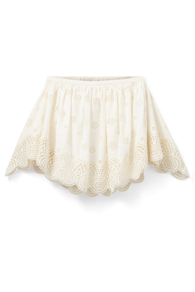 ALBERTASW SKIRT 0101 Off white - S252352 Thumbnail