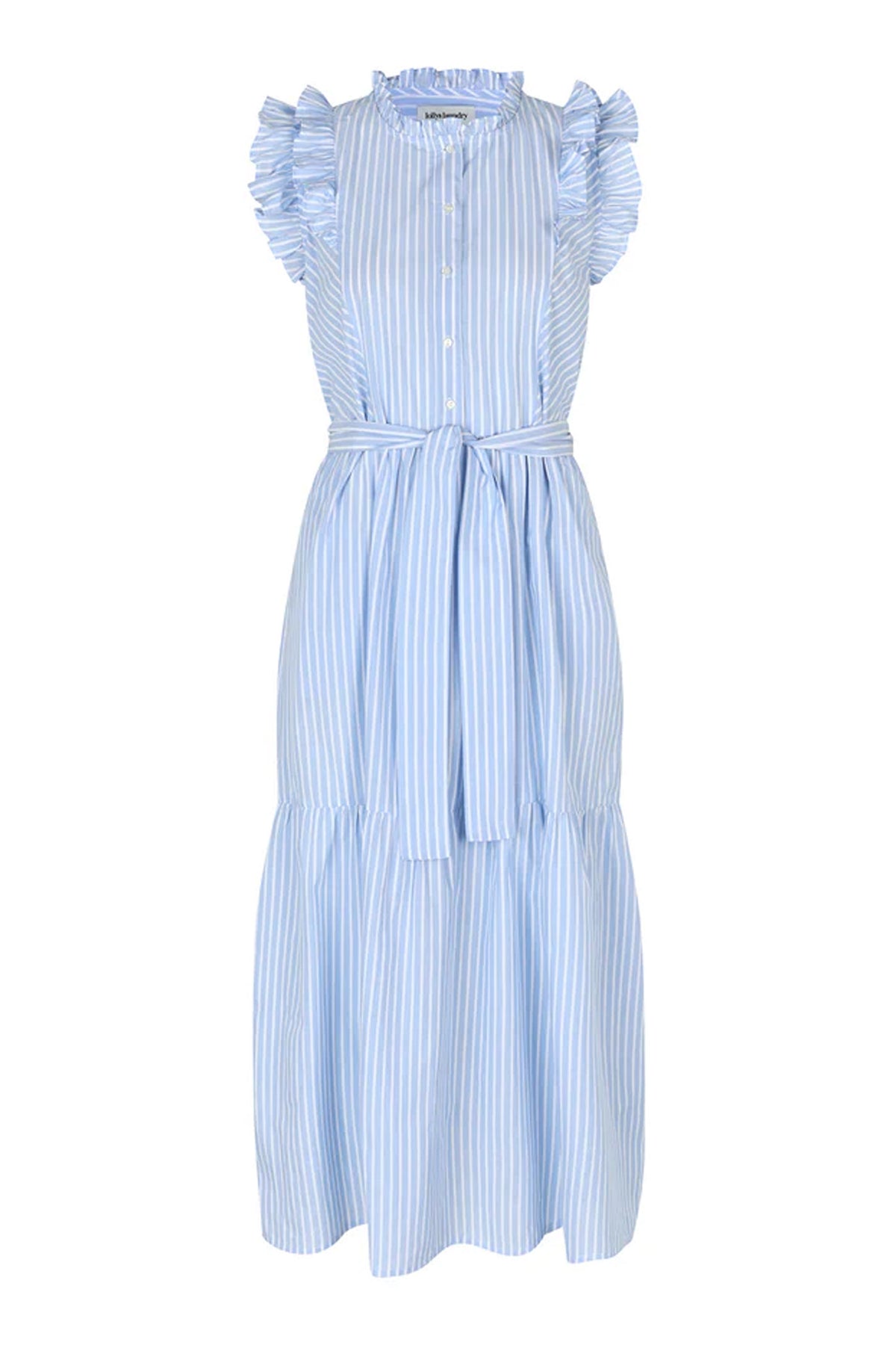 HarrietLL Maxi Dress SL 80 Stripe - 25268-3039