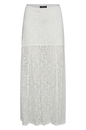 Summer Lace Skirt White - HL10133