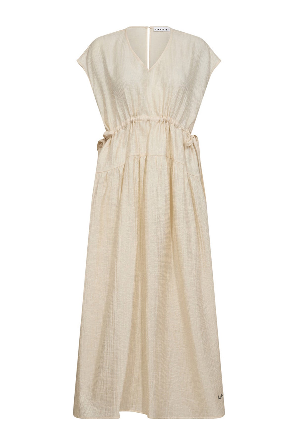 Diva Crepe Dress Pearl - HL10125
