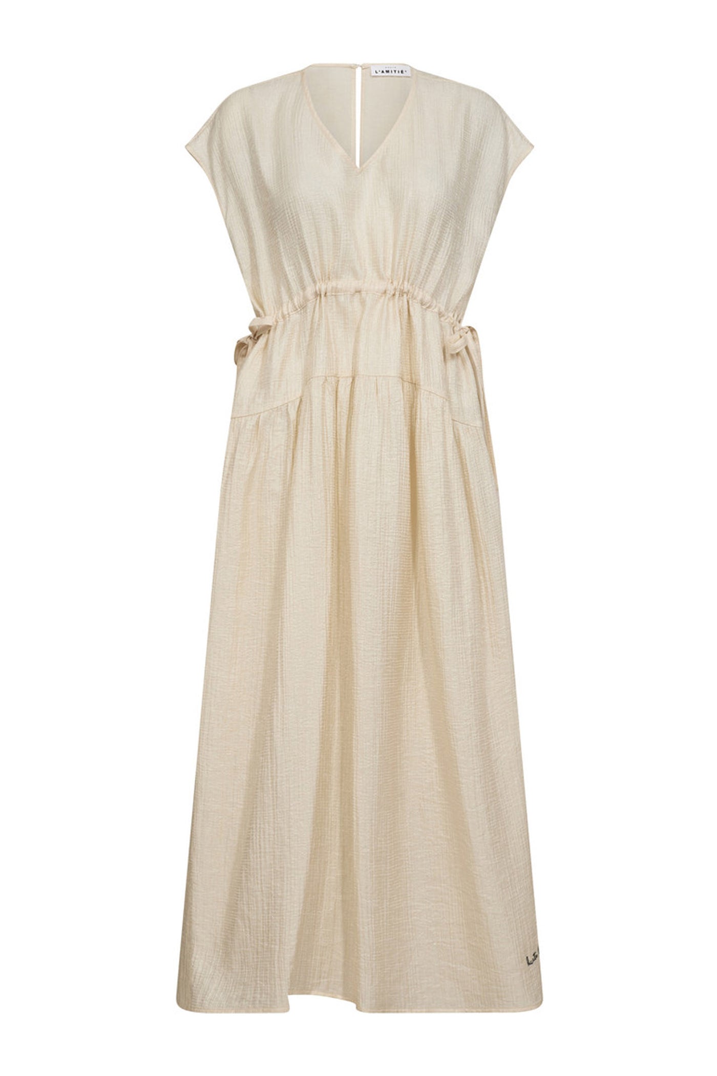 Diva Crepe Dress Pearl - HL10125