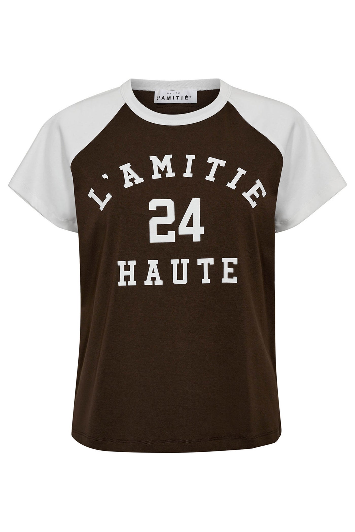 Neckline College Tee Mocca - HL10109