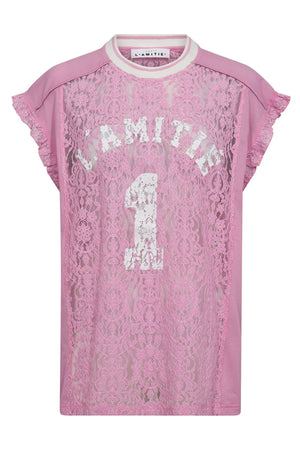 Football Lace Frill Top Candyfloss - HL10124