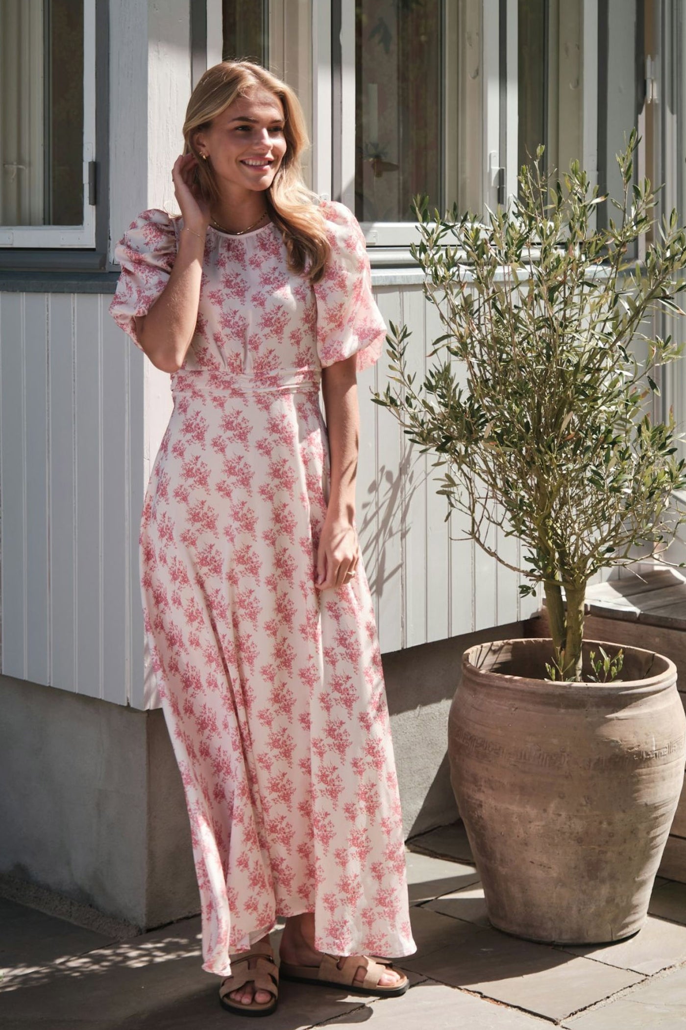 164910 KIKKA WILD ROSE DRESS K PINK - 164910 KIKKA WILD ROSE DRESS