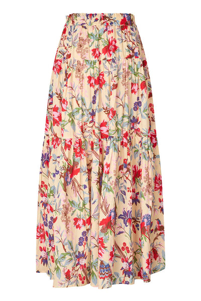 SunsetLL Maxi Skirt 74 Flower Print Thumbnail