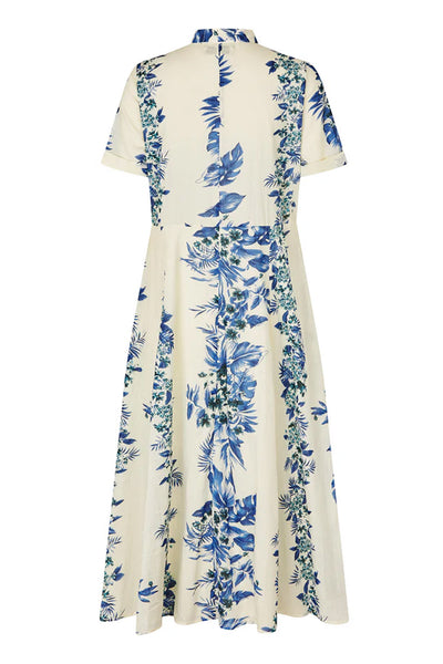 BlakeLL Maxi Dress LS 20 Blue - 25225-3017 Thumbnail