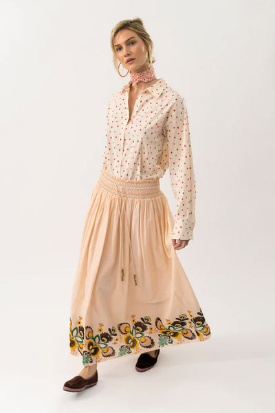CassieLL Maxi Skirt 36 Dusty Rose - 25275-2028 Thumbnail