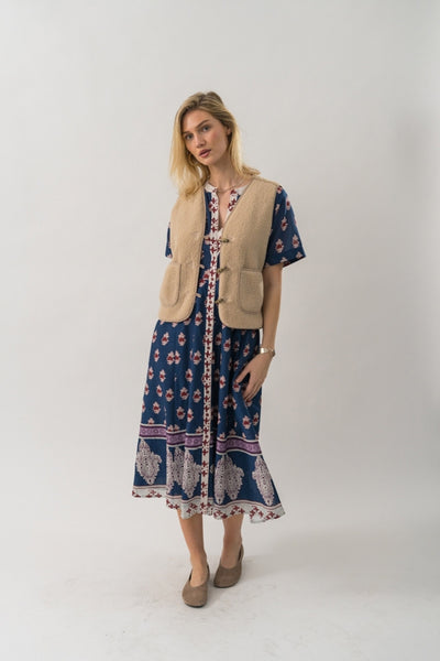 HugoLL Vest SL 08 Beige - 90019-1014 Thumbnail