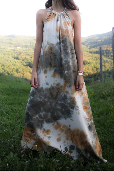 HOPE ABSTRACT HALTER Forest - W25281107 Thumbnail