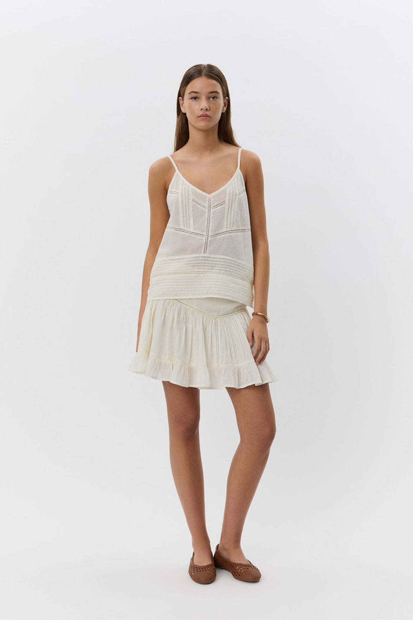 ADELIESW TOP 0153 Cream - S252111