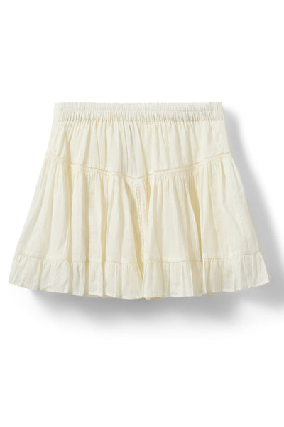 NATTISW SKIRT 0153 Cream - S252110 Thumbnail