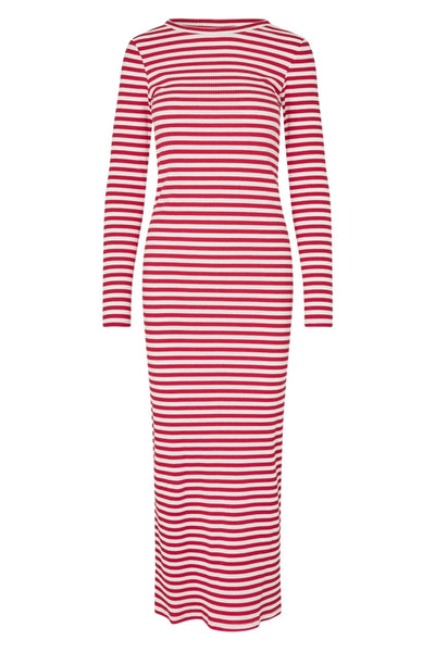 ChristineLL Maxi Dress LS 30 Red - 90009-3003 Thumbnail