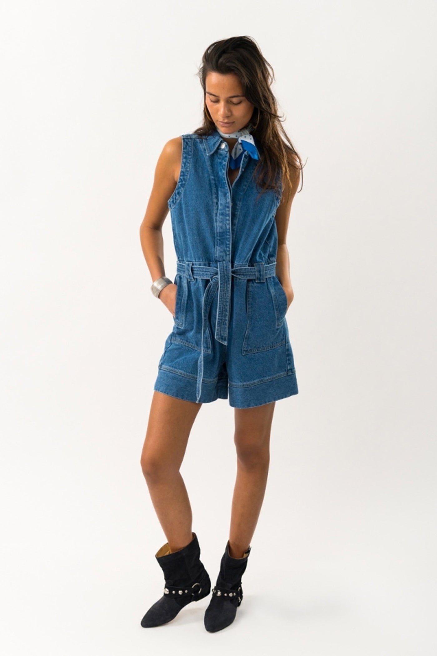 CoraLL Jumpsuit SL 20 Blue - 25240-4000