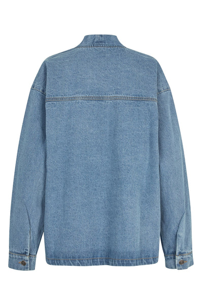 MilaLL Jacket LS 100 Washed Denim - 25245-6004 Thumbnail