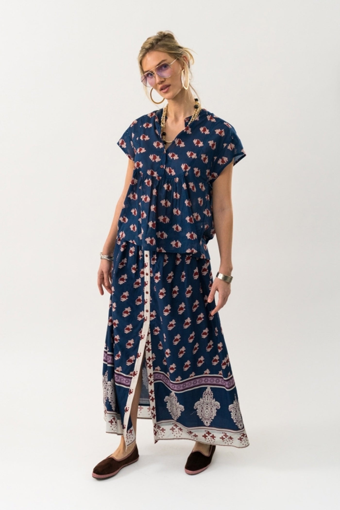 MollyLL Top SS 23 Dark Blue - 25253-1035