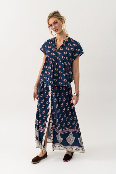 MollyLL Top SS 23 Dark Blue - 25253-1035 Thumbnail