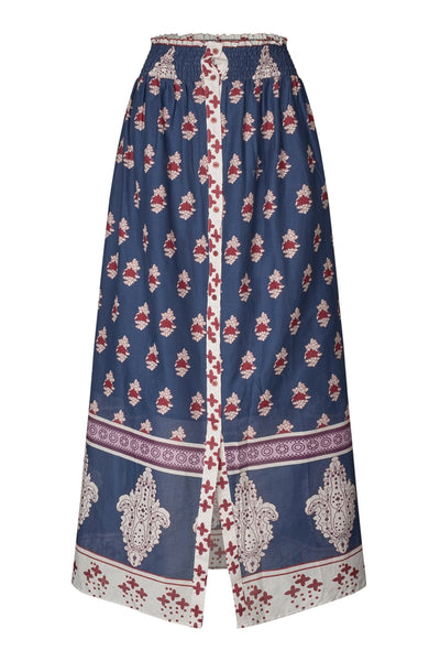 RioLL Maxi Skirt 23 Dark Blue - 25253-2016 Thumbnail