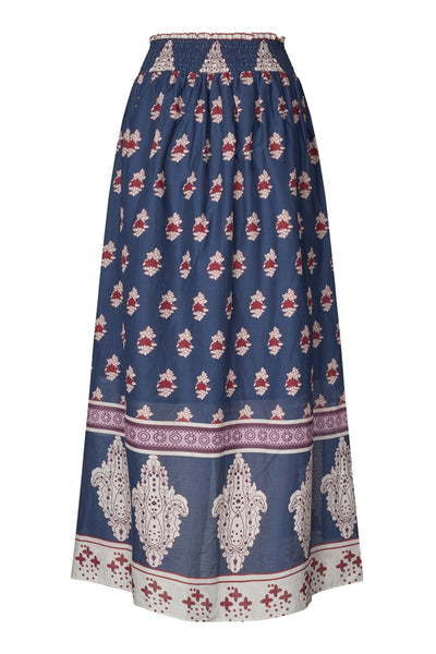 RioLL Maxi Skirt 23 Dark Blue - 25253-2016 Thumbnail