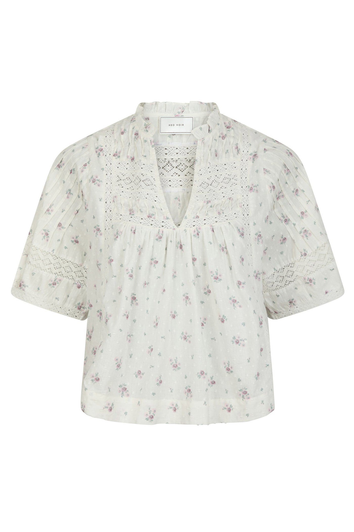 SIAMA DOBBY FLOWER OFF WHITE - 165279