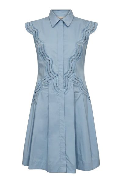 CMSHIRLEY DRESS Cashmere Blue - 206517 Thumbnail