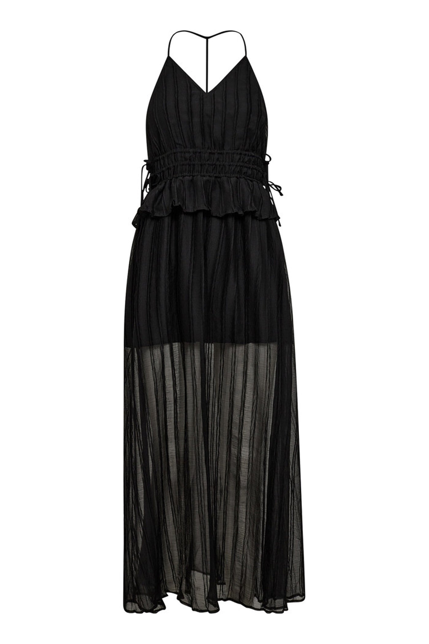 Illey Crease Dress Black - HL10087