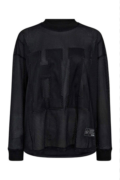 Drift LS Sports Blouse Black - HL10202 Thumbnail