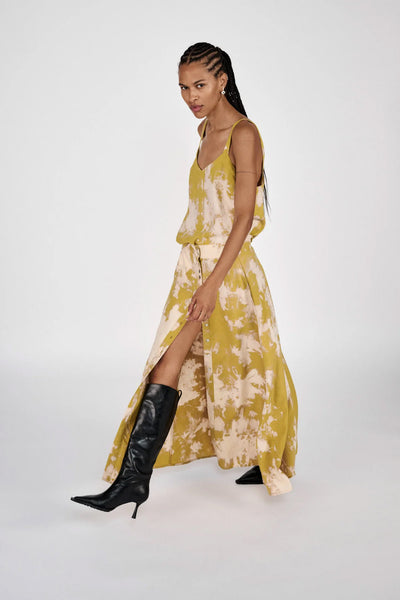 NATJA MISTY BUTTON Mustard Gold - W25281110 Thumbnail